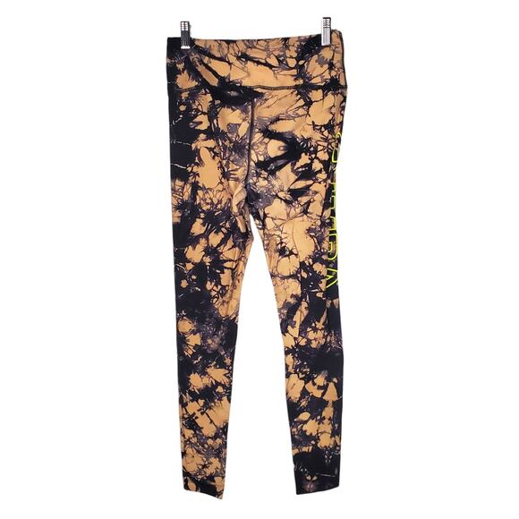 Zumba Wear Tie Dye High Waisted Ankle Leggings Dance Fitness Compression Medium - Picture 4 of 11